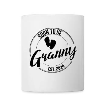 Soon to Be Granny – Gift for Grandmas-to-be 2024 - Mug - white - Front