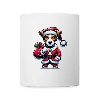 Jack Russell Terrier Santa Claus - Mug - white - Front
