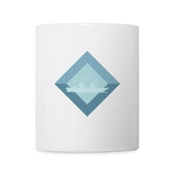 Kajakfahren Rudern Ruder - Tasse - Weiß - Vorne