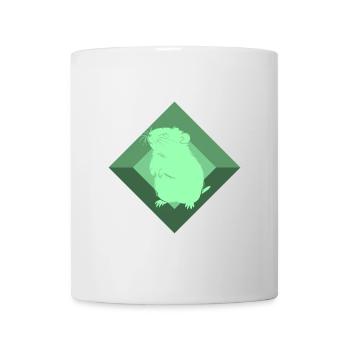 Hamster Guinée Animal de compagnie - Mug blanc - blanc - Devant