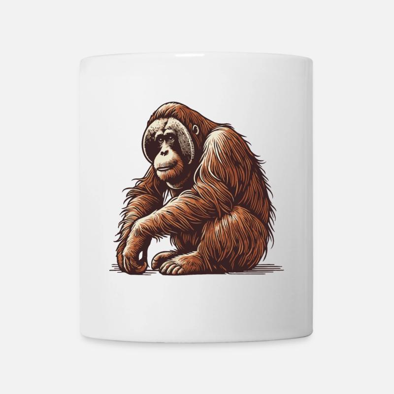 Orang Utan - Tasse - Weiß