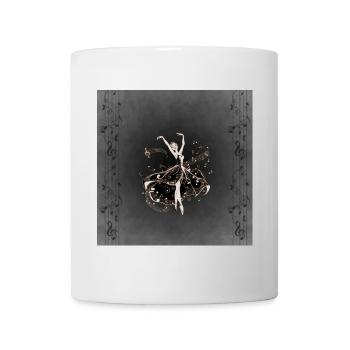 Die Tänzerin des Abends. - Tasse - Weiß - Vorne
