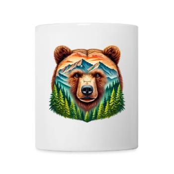 Ours - Mug blanc - blanc - Devant