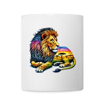 Lion - Mug - white - Front