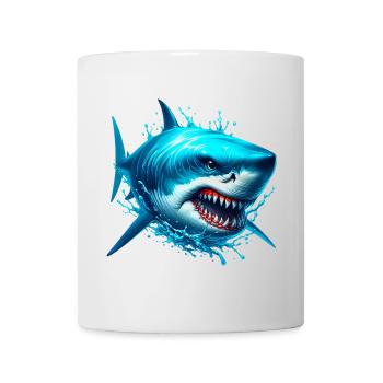 Shark - Mug - white - Front