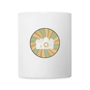 Photographie Objectif de photographie - Mug blanc - blanc - Devant