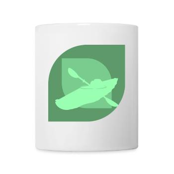 Kayaking Kayaking Water sports - Mug - white - Front