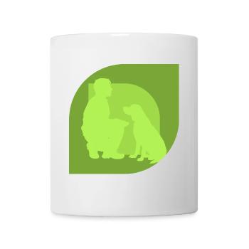 Hundetrainer Hundeschule Hundetraining - Tasse - Weiß - Vorne