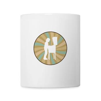 Pinball Pinball Jeux d’argent - Mug blanc - blanc - Devant
