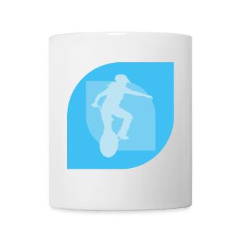 Einradfahren Artist - Tasse - Weiß - Vorne