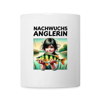 Nachwuchs Anglerin - Tasse - Weiß - Vorne