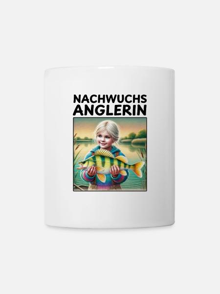 Nachwuchs Anglerin - Tasse - Weiß