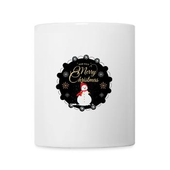 Plaisir de Noël - Mug blanc - blanc - Devant