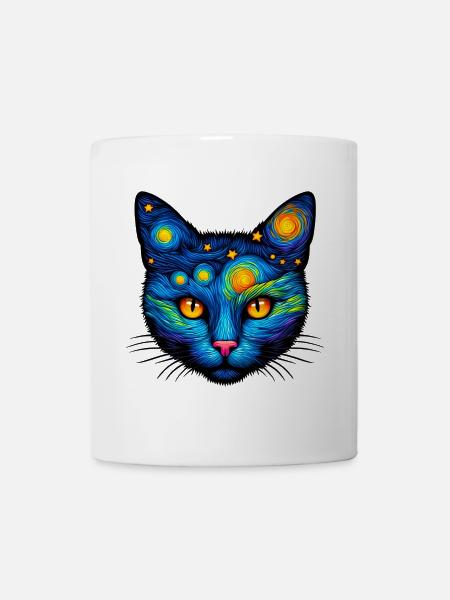 Katze - Tasse - Weiß
