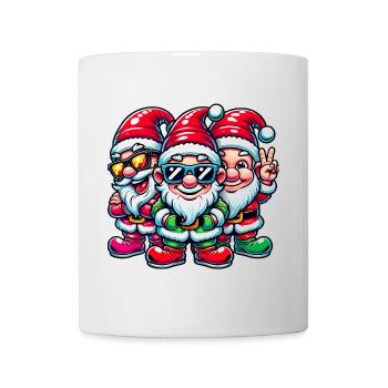 Ill Be Gnome pour la conception de Noël - Mug blanc - blanc - Devant