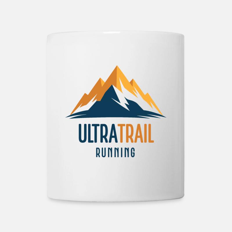 Ultra Trail Running - Mug blanc - blanc
