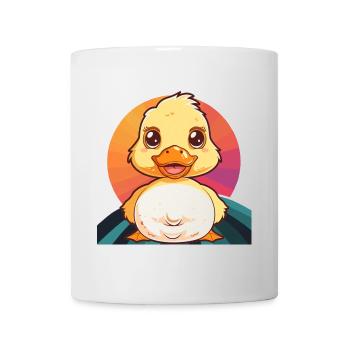 Quak Schnabel Entchen - Tasse - Weiß - Vorne