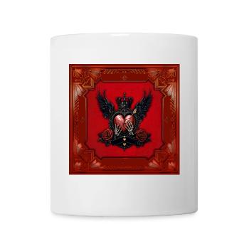 The Cracked Heart: A Gothic Epic - Mug - white - Front