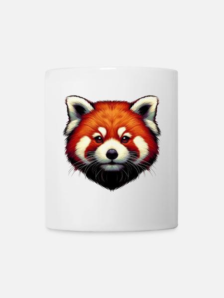 Kleiner Panda - Tasse - Weiß
