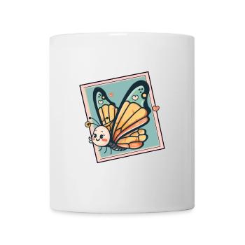 Papillon Papillon Animal - Mug blanc - blanc - Devant