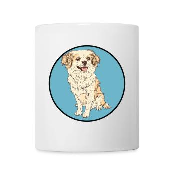Hund Dackel Rottweiler - Tasse - Weiß - Vorne
