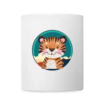 Tiger Cheetah Wild Cat - Mug - white - Front