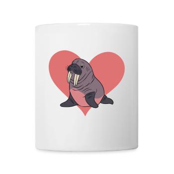 Walrus Sea Animals Manatee - Mug - white - Front