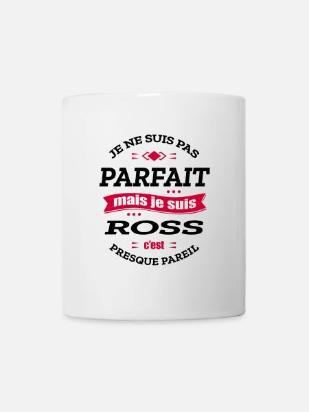 ROSS PARFAIT - PRENOM ROSS - Mug blanc - blanc
