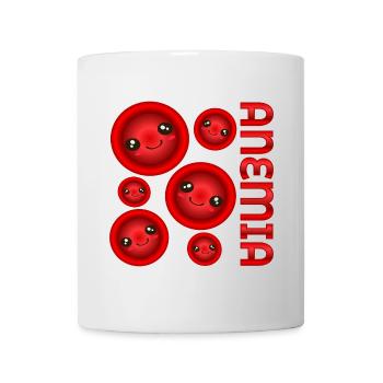 NIEDRIGE EISENMANGELANÄMIE - Tasse - Weiß - Vorne