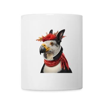 Vivid Mythical Bird Hybrid Design - Mug - white - Front