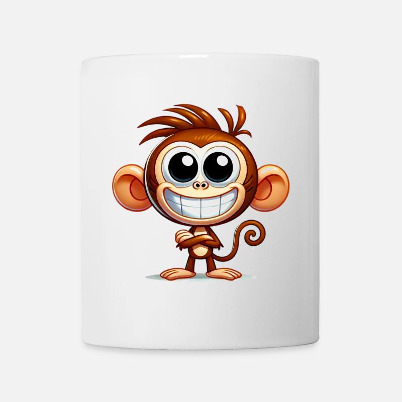 Singe - Mug blanc - blanc