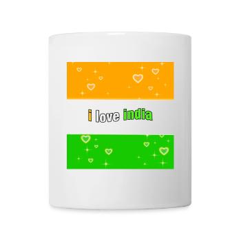 i love india - Mug - white - Front