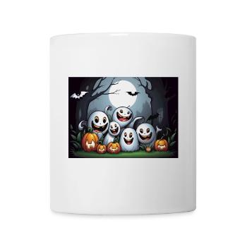 Le rassemblement enchanté d’Halloween - Mug blanc - blanc - Devant
