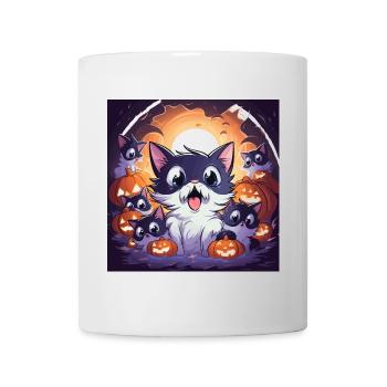 Les improbables copains fantômes - Mug blanc - blanc - Devant