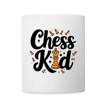 Chess Kid Chess Kids Dictons Citations - Mug blanc - blanc - Devant