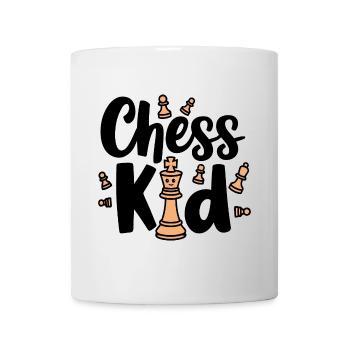 Chess Kid Chess Kids Dictons Citations - Mug blanc - blanc - Devant