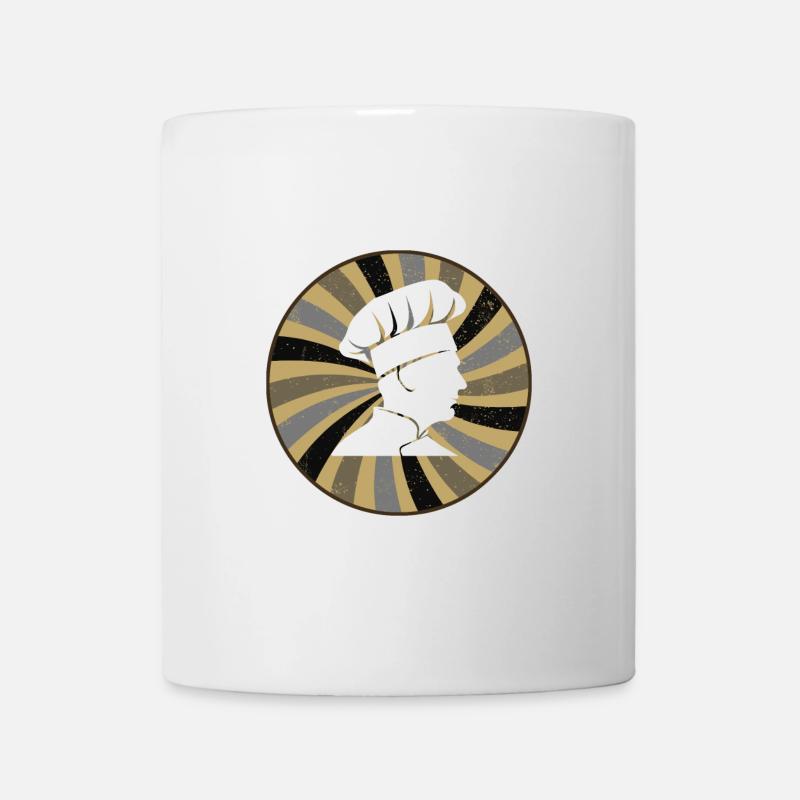 Koch Kochkunst Kochen - Tasse - Weiß