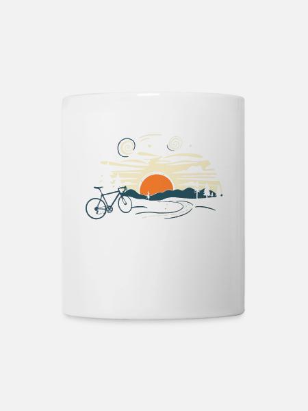 Gravel Ride - een cadeau voor een fietser - Mok - wit