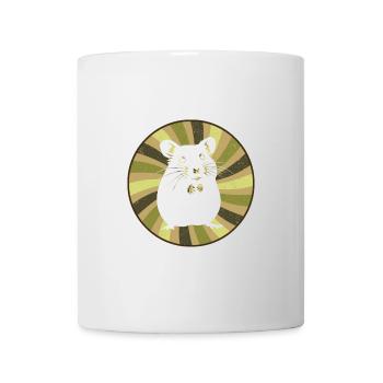 Hamster Cochon d’Inde Rongeur - Mug blanc - blanc - Devant
