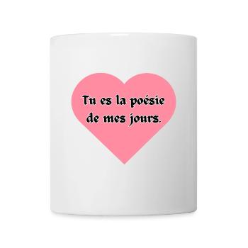 Valentine's Day Heart - Mug - white - Front