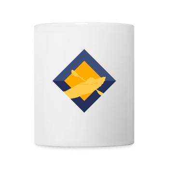 Kayaking Whitewater Rowing - Mug - white - Front