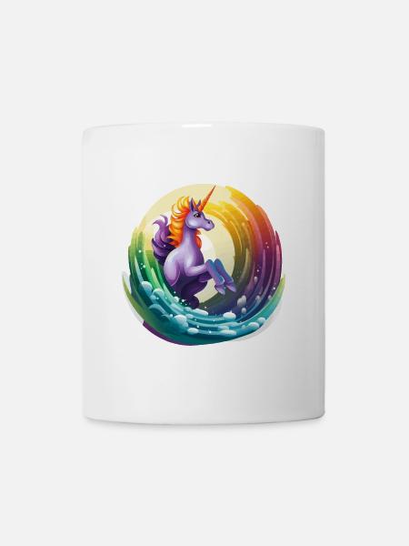 Mystische Kaskade - Tasse - Weiß