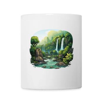 Enchanting Cascades - Mug - white - Front