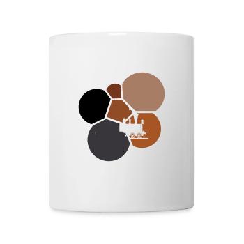 Eisenbahn Bahn Schienen - Tasse - Weiß - Vorne