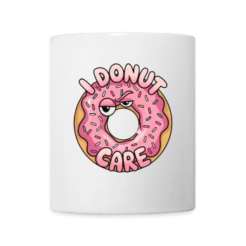 Donut-Pflege - Tasse - Weiß - Vorne