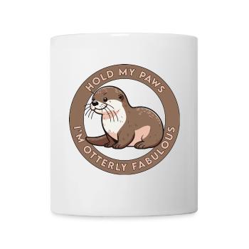 Otterly Fabulous - Mug - white - Front