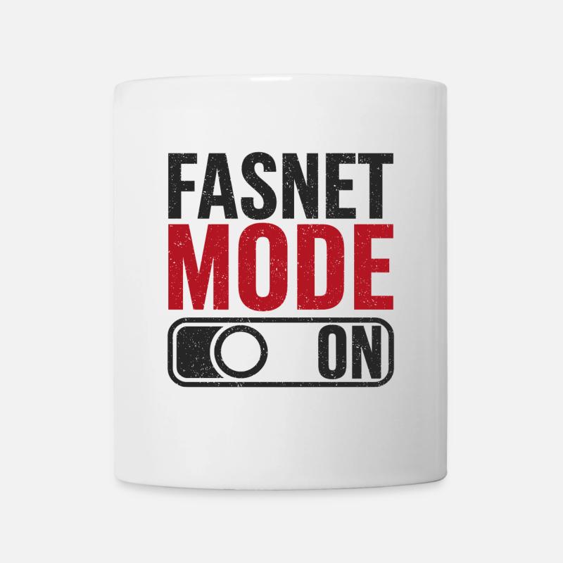 Fasnet Mode On - Tasse - Weiß