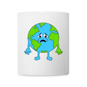 Melancholic Land Illustration - Mug - white - Front