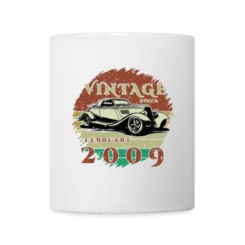 16ème Anniversaire - Classique - Millésime depuis 02/2009 - Mug blanc - blanc - Devant