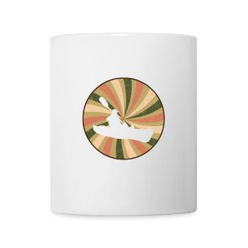 Kajakfahren Rudern - Tasse - Weiß - Vorne
